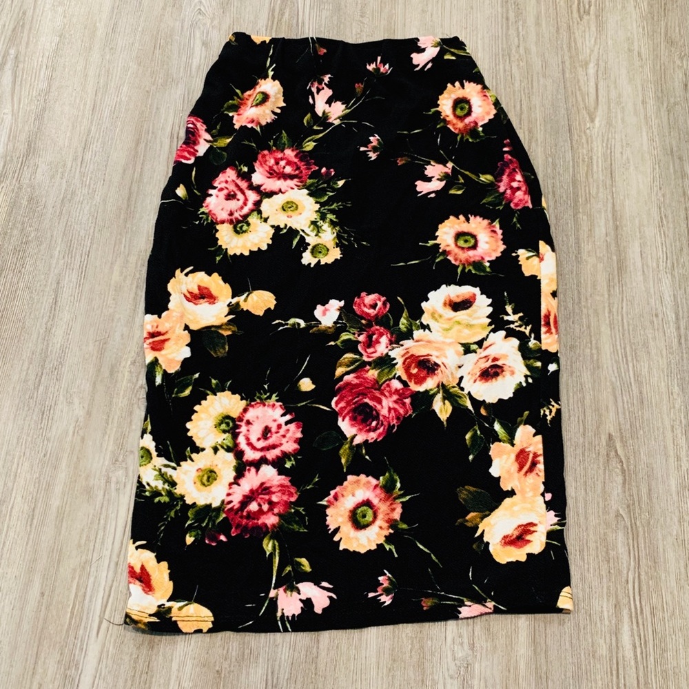 Floral Pencil Skirt (3 for $15)